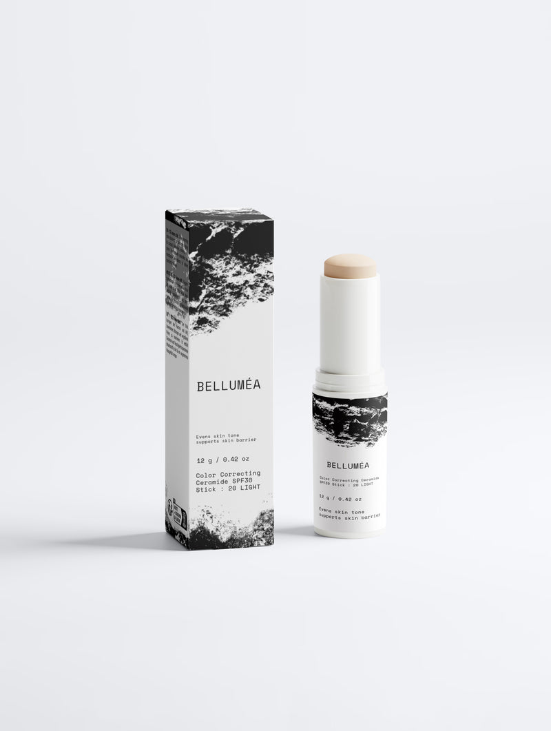 BELLUMÉA Ceramide Colour-Correcting Stick SPF 30 in Light